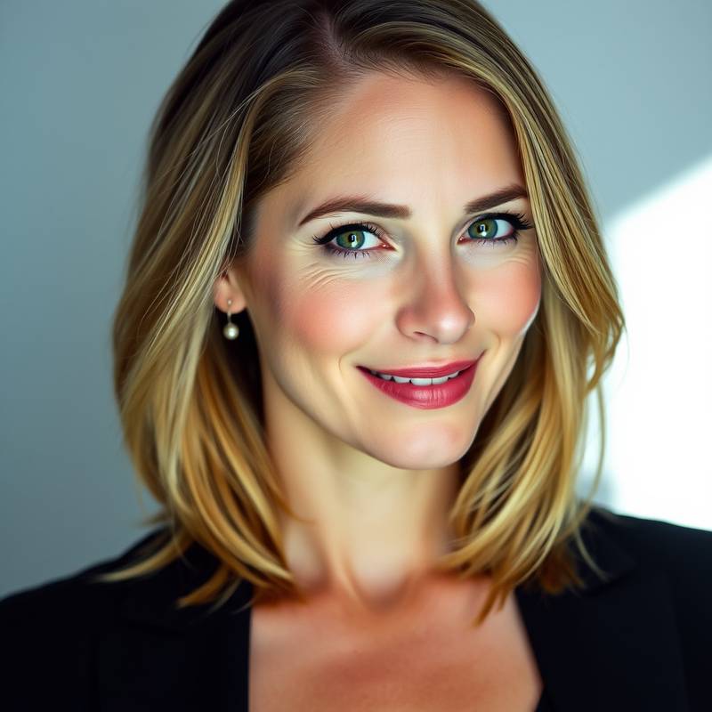 Professionelt portrætbillede af Liv Holm
